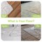 12 Pcs Rug Tape, Non Slip Rug Pads Grippers for Hardwood Floors and Tiles, Reusable Carpet Tape for Area Rugs, Double-Sided Adhesive Rug Stickers Keep Corners Flat (Black)
